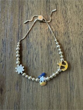 BaubleBar Donald Duck Adjustable Bracelet!